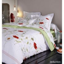 Housse de couette coquelicot percale seduction